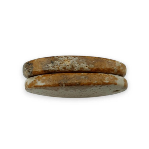 Jaspis krajobrazowy para kaboszonów z dziurką 25x13 mm nr P739 Jaspis krajobrazowy para kaboszonów z dziurką 25x13 mm nr P739