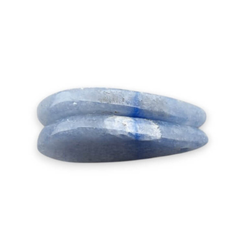 Kwarc niebieski para kaboszonów z dziurką 24x12 mm nr P671 Kwarc niebieski para kaboszonów z dziurką 24x12 mm nr P671