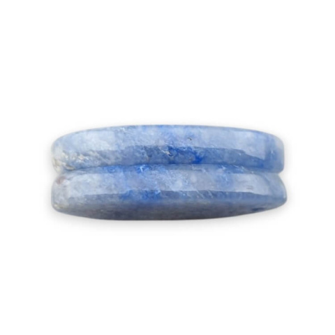 Kwarc niebieski para kaboszonów z dziurką 24x12 mm nr P693 Kwarc niebieski para kaboszonów z dziurką 24x12 mm nr P693