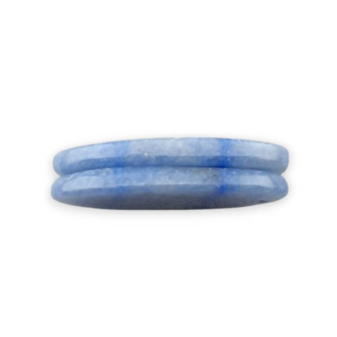 Kwarc niebieski para kaboszonów z dziurką 31x13 mm nr P684 Kwarc niebieski para kaboszonów z dziurką 31x13 mm nr P684