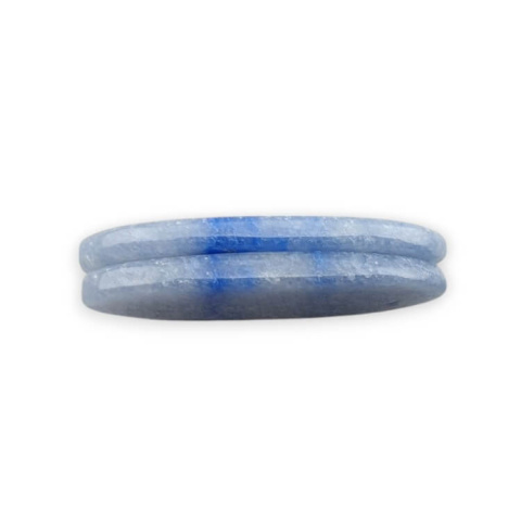 Kwarc niebieski para kaboszonów z dziurką 31x13 mm nr P691 Kwarc niebieski para kaboszonów z dziurką 31x13 mm nr P691