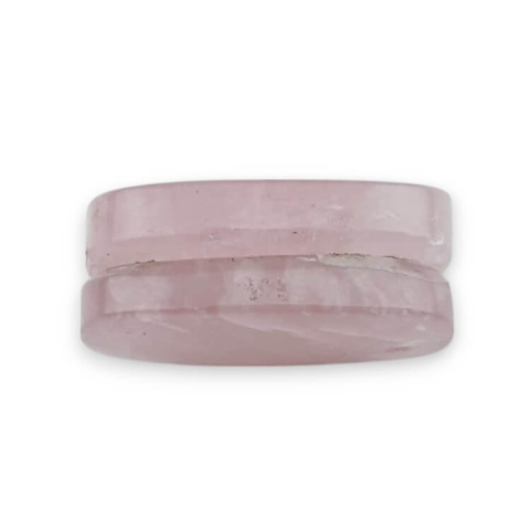 Kwarc różowy para kaboszonów z dziurką 23x16 mm nr P784 Kwarc różowy para kaboszonów z dziurką 23x16 mm nr P784