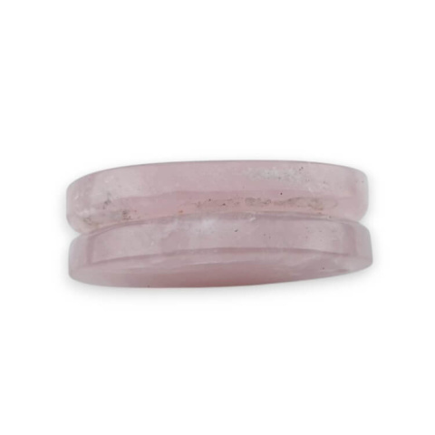 Kwarc różowy para kaboszonów z dziurką 28x16 mm nr P797 Kwarc różowy para kaboszonów z dziurką 28x16 mm nr P797