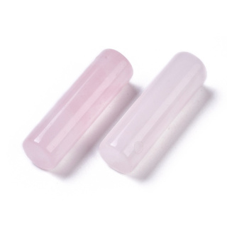 Kwarc różowy walec z dziurką 35x10 mm 1 szt.