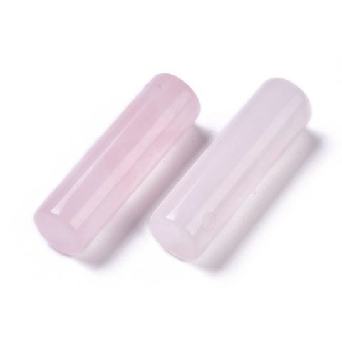 Kwarc różowy walec z dziurką 35x10 mm 1 szt. Kwarc różowy walec z dziurką 35x10 mm 1 szt.