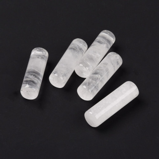 Kwarc walec z dziurką 35x10 mm 1 szt.