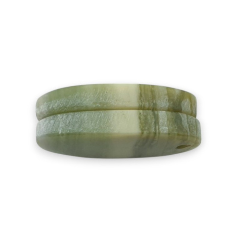Serpentynit para kaboszonów z dziurką 23x13 mm nr P876 Serpentynit para kaboszonów z dziurką 23x13 mm nr P876