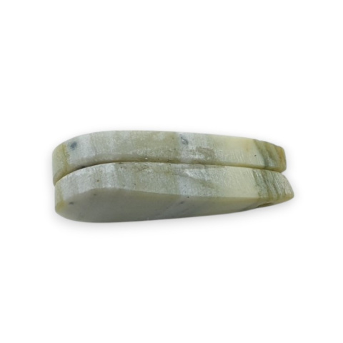 Serpentynit para kaboszonów z dziurką 29x14 mm nr P899 Serpentynit para kaboszonów z dziurką 29x14 mm nr P899