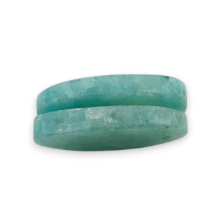 Amazonit para kaboszonów z dziurką 23x11 mm nr P936