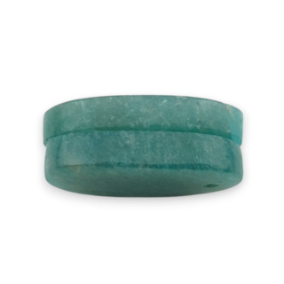 Amazonit para kaboszonów z dziurką 24x13 mm nr P934