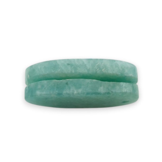 Amazonit para kaboszonów z dziurką 27x13 mm nr P920