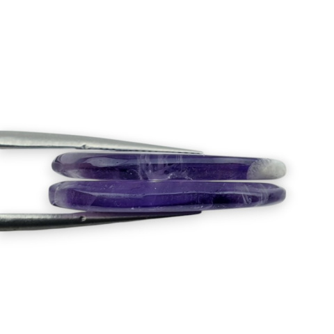 Ametyst para kaboszonów z dziurką 25x17 mm nr R92 Ametyst para kaboszonów z dziurką 25x17 mm nr R92
