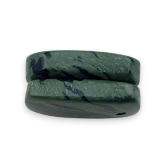 Jaspis kambaba para kaboszonów z dziurką 18x13 mm nr P986