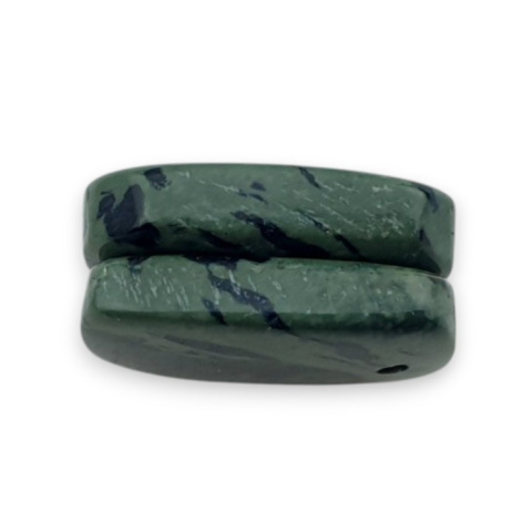 Jaspis kambaba para kaboszonów z dziurką 18x13 mm nr P986 Jaspis kambaba para kaboszonów z dziurką 18x13 mm nr P986