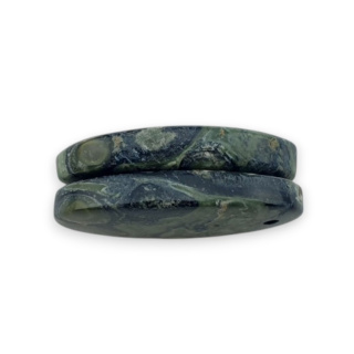 Jaspis kambaba para kaboszonów z dziurką 23x12 mm nr P991