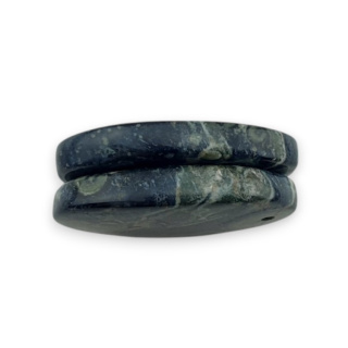 Jaspis kambaba para kaboszonów z dziurką 23x14 mm nr P971