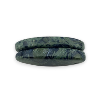 Jaspis kambaba para kaboszonów z dziurką 24x12 mm nr P999