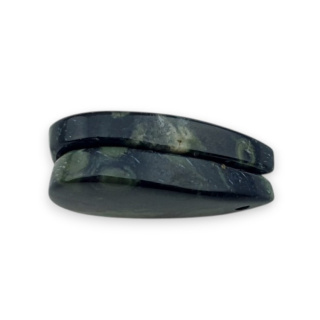 Jaspis kambaba para kaboszonów z dziurką 25x13 mm nr P987