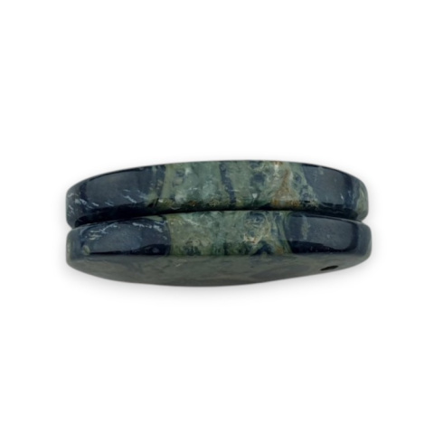 Jaspis kambaba para kaboszonów z dziurką 25x13 mm nr R6 Jaspis kambaba para kaboszonów z dziurką 25x13 mm nr R6