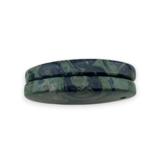 Jaspis kambaba para kaboszonów z dziurką 25x14 mm nr P983