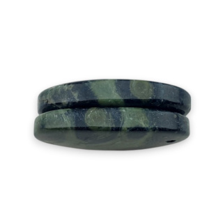 Jaspis kambaba para kaboszonów z dziurką 25x14 mm nr P997