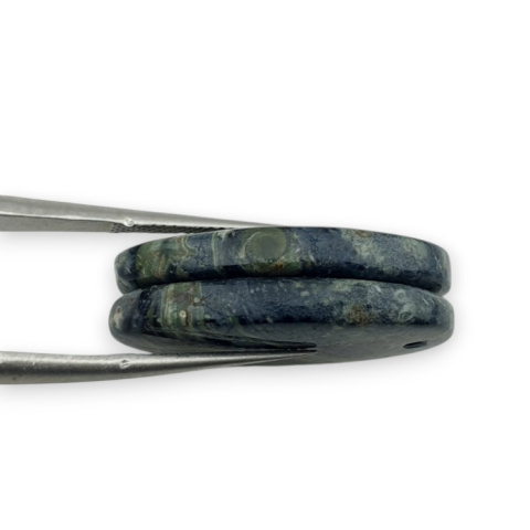 Jaspis kambaba para kaboszonów z dziurką 25x14 mm nr R2 Jaspis kambaba para kaboszonów z dziurką 25x14 mm nr R2