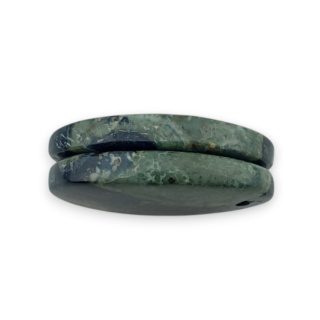 Jaspis kambaba para kaboszonów z dziurką 25x15 mm nr P982
