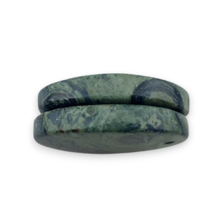 Jaspis kambaba para kaboszonów z dziurką 25x15 mm nr P989