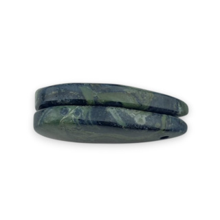 Jaspis kambaba para kaboszonów z dziurką 26x12 mm nr P979