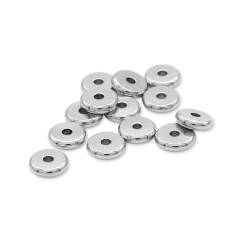 Przekładka dysk stal szlachetna 6x2 mm 10 szt. Przekładka dysk stal szlachetna 6x2 mm 10 szt.