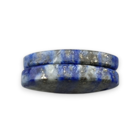 Lapis lazuli para kaboszonów z dziurką 20x13 mm nr R21 Lapis lazuli para kaboszonów z dziurką 20x13 mm nr R21