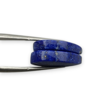 Lapis lazuli para kaboszonów z dziurką 20x14 mm nr R39