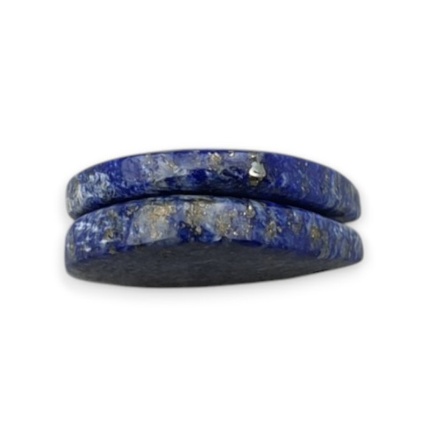 Lapis lazuli para kaboszonów z dziurką 20x16 mm nr R12 Lapis lazuli para kaboszonów z dziurką 20x16 mm nr R12