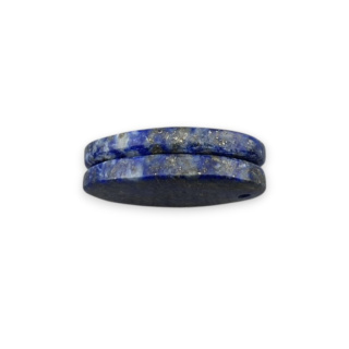 Lapis lazuli para kaboszonów z dziurką 21x13 mm nr R13