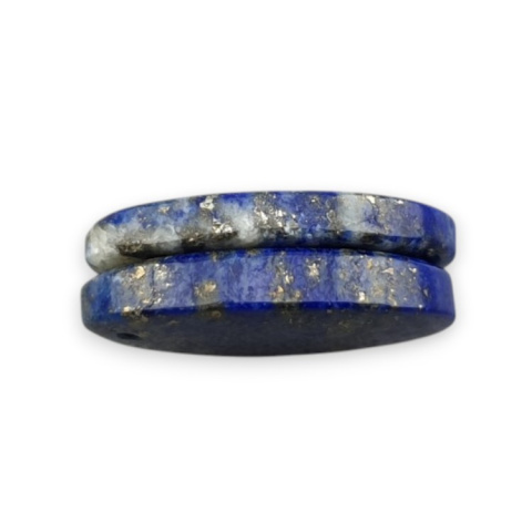 Lapis lazuli para kaboszonów z dziurką 21x13 mm nr R24 Lapis lazuli para kaboszonów z dziurką 21x13 mm nr R24