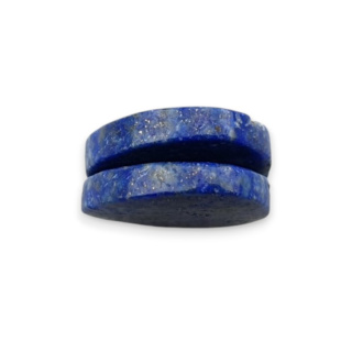 Lapis lazuli para kaboszonów z dziurką 21x21 mm nr R18