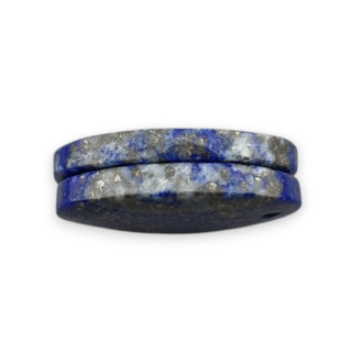 Lapis lazuli para kaboszonów z dziurką 22x13 mm nr R23