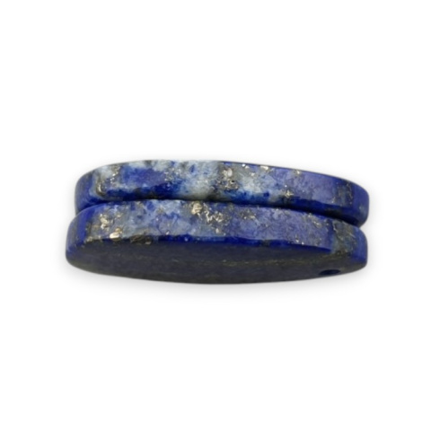 Lapis lazuli para kaboszonów z dziurką 22x14 mm nr R27 Lapis lazuli para kaboszonów z dziurką 22x14 mm nr R27