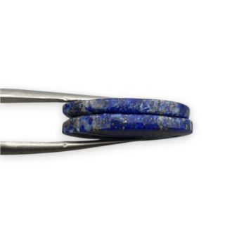 Lapis lazuli para kaboszonów z dziurką 23x14 mm nr R48