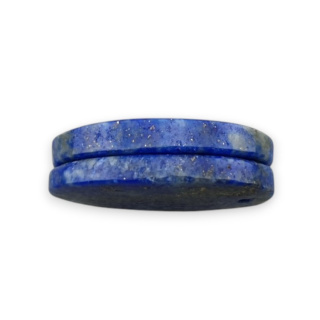 Lapis lazuli para kaboszonów z dziurką 24x15 mm nr R17