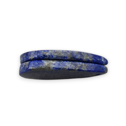 Lapis lazuli para kaboszonów z dziurką 26x14 mm nr R30 Lapis lazuli para kaboszonów z dziurką 26x14 mm nr R30