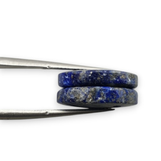 Lapis lazuli para kaboszonów z dziurką fi 16 mm nr R14