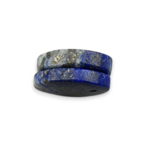 Lapis lazuli para kaboszonów z dziurką fi 16 mm nr R41 Lapis lazuli para kaboszonów z dziurką fi 16 mm nr R41