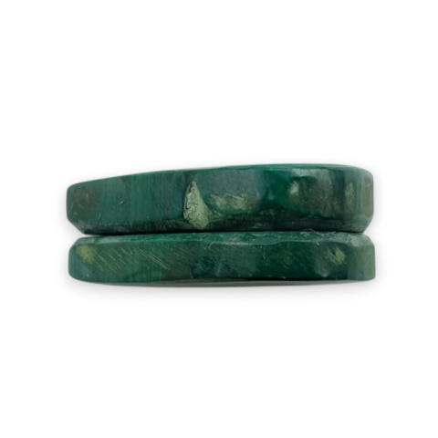 Malachit para kaboszonów z dziurką 22x16 mm nr R57 Malachit para kaboszonów z dziurką 22x16 mm nr R57
