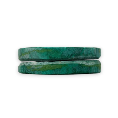 Malachit para kaboszonów z dziurką 24x10 mm nr R82 Malachit para kaboszonów z dziurką 24x10 mm nr R82