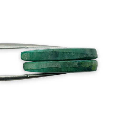 Malachit para kaboszonów z dziurką 25x15 mm nr R66 Malachit para kaboszonów z dziurką 25x15 mm nr R66