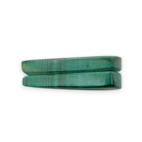 Malachit para kaboszonów z dziurką 28x16 mm nr R53 Malachit para kaboszonów z dziurką 28x16 mm nr R53