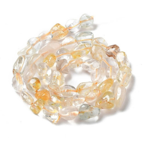 Topaz bryłka gładka 7-14 mm sznur Topaz bryłka gładka 7-14 mm sznur
