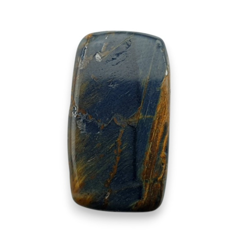 Tygrysie oko niebieskie kaboszon carving 23x13 mm nr 118 Tygrysie oko niebieskie kaboszon carving 23x13 mm nr 118