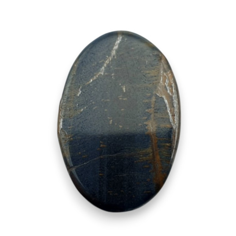 Tygrysie oko niebieskie kaboszon carving 24x16 mm nr 127 Tygrysie oko niebieskie kaboszon carving 24x16 mm nr 127